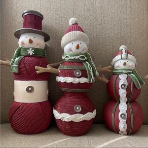 Family Snowmen | 3 Piece Set